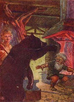 Then Mimer saw the bear Then Siegfried laughed again He was no hero-boy - photo 1