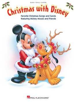 Hal Leonard Corp. - Christmas with Disney (Songbook)