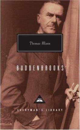 Thomas Mann (Author) Buddenbrooks: Decline of a family