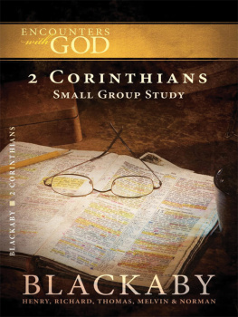 Henry Blackaby - 2 Corinthians: A Blackaby Bible Study Series