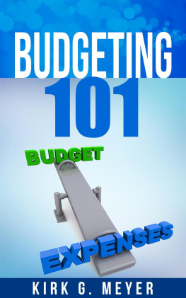 Kirk G. Meyer Budgeting 101