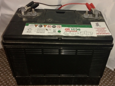 A 12 volt sealed Deep Cycle battery AKA Marine Boat Battery AKA leisure - photo 12