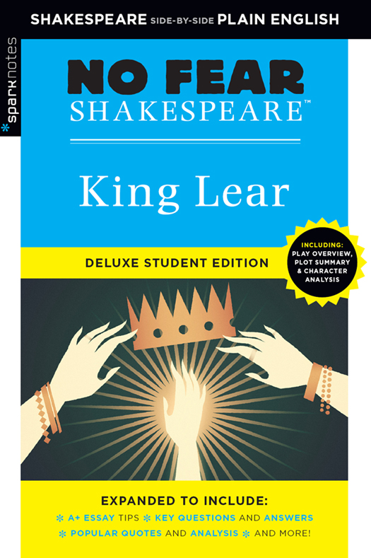 King Lear No Fear Shakespeare Deluxe Student Edition - image 1