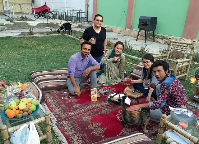 Iftar at the Mexican house From left to right Shabheer Cami Allegra - photo 3