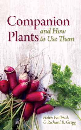 Helen Philbrick Companion Plants and How to Use Them