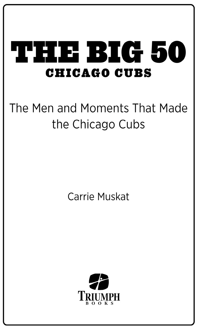 For Cubs fans Contents Foreword by Anthony Rizzo The 2015 Cubs season was a - photo 2