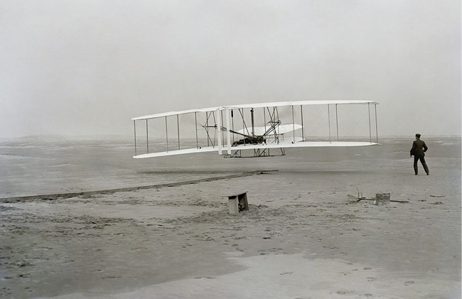 Wright Flyer The History of Flight Humans have always been fascinated with - photo 2