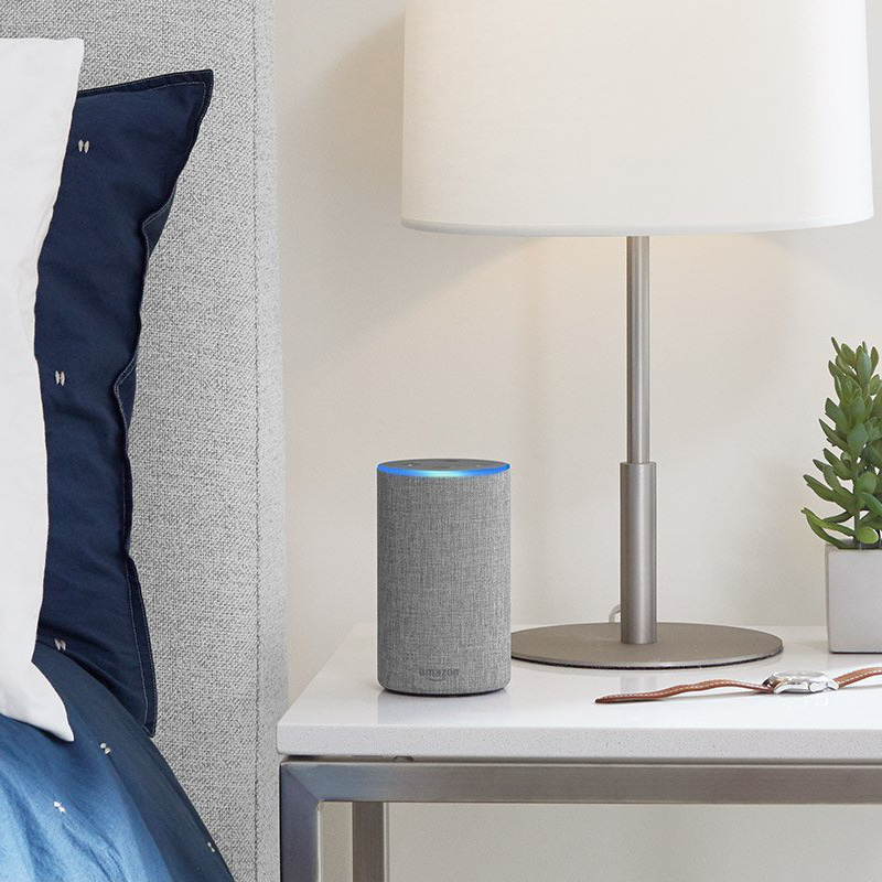 The new 2nd generation Amazon Echo is a sleek personal assistant that is - photo 3