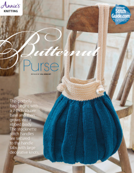 Annies Butternut Purse Knit Pattern