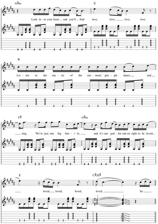 Acoustic Top Hits Songbook Easy Guitar Play-Along Volume 2 - photo 13