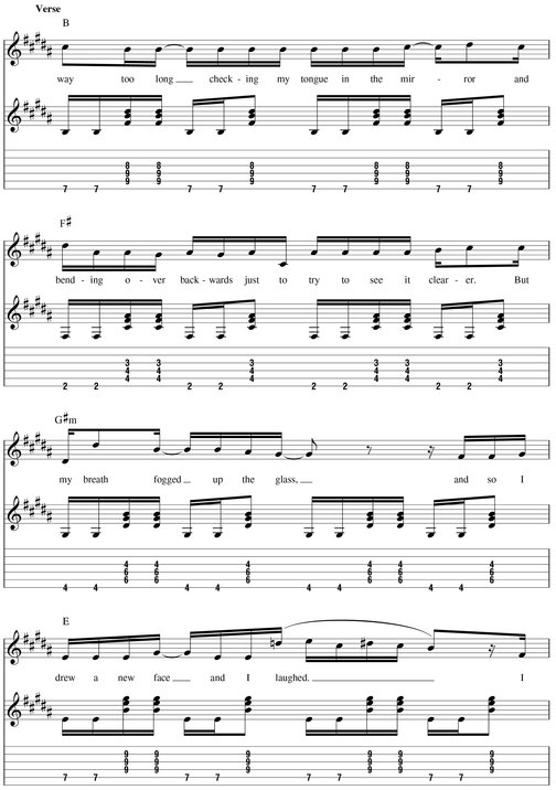 Acoustic Top Hits Songbook Easy Guitar Play-Along Volume 2 - photo 16