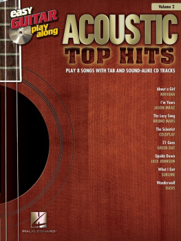 Hal Leonard Corp. - Acoustic Top Hits (Songbook): Easy Guitar Play-Along Volume 2