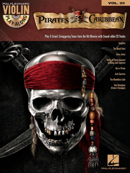 Hal Leonard Corp. - Pirates of the Caribbean (Songbook): Violin Play-Along Volume 23