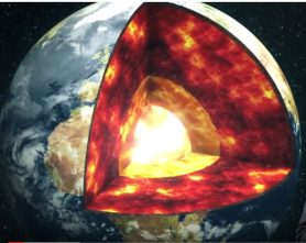 T he geomagnetic field is generated by the Earths core The rotation motion of - photo 10