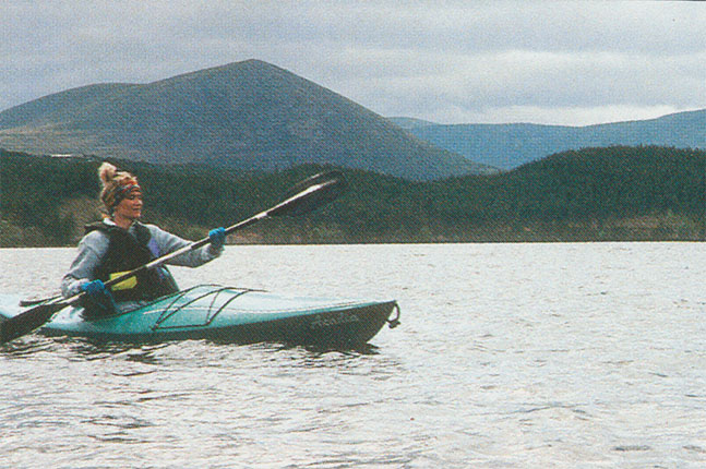 After major spinal surgery Lucy practised kayaking on a chilly Scottish loch - photo 8