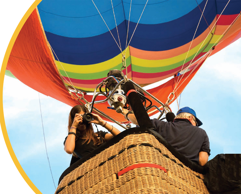 The pilot does not have controls to steer the balloon He uses the burner to - photo 9