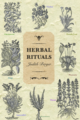 Judith Berger - Herbal Rituals