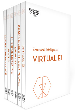 Harvard Business Review People Skills for a Virtual World Collection (6 Books) (HBR Emotional Intelligence Series)