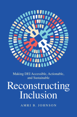 Amri B. Johnson - Reconstructing Inclusion: Making DEI Accessible, Actionable, and Sustainable