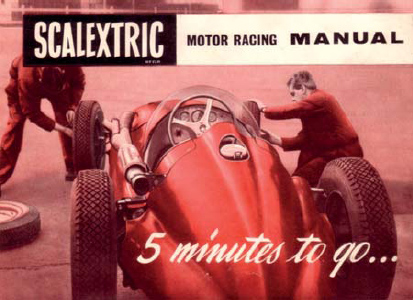 The first Scalextric instruction booklet was called 5 minutes to go and had a - photo 5