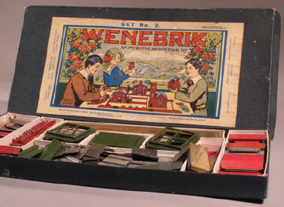 Edwardian-style presentation for this Wenebrik tinplate set The artwork of the - photo 6