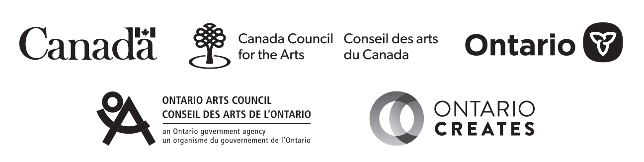 We acknowledge the support of the Canada Council for the Arts and the Ontario - photo 3