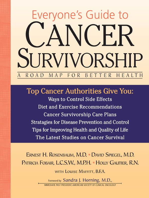 RELATED BOOKS Everyones Guide to Cancer Therapy Everyones Guide to Cancer - photo 1