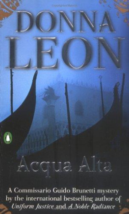 Donna Leon Acqua Alta