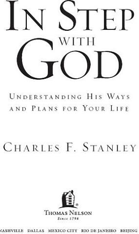 2008 by Charles F Stanley All rights reserved No portion of this book may be - photo 1