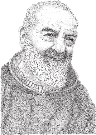 Padre Pio of Pietrelcina said May Jesus keep his gaze turned upon you and - photo 1