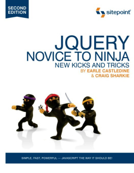 Earle Castledine jQuery: Novice to Ninja