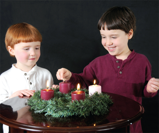 Image Credit Shutterstockcom The last candle on an Advent wreath is lit on - photo 7