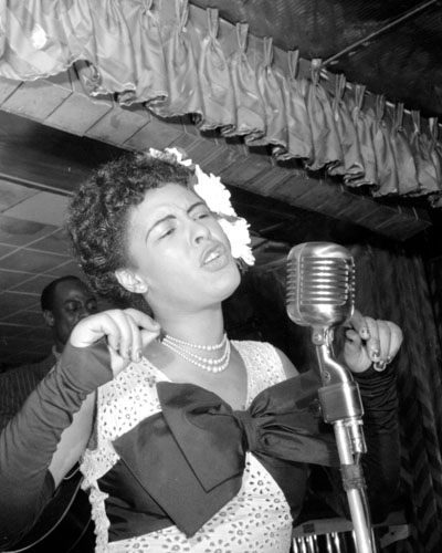 The American vocalist Billie Holiday was an enormous influence on jazz and pop - photo 1