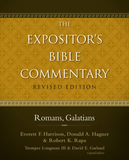 Everett F. Harrison - Romans, Galatians