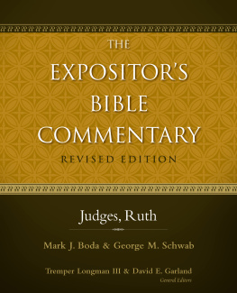 Mark J. Boda - Judges, Ruth