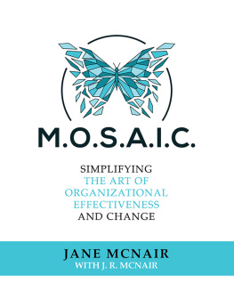 Jane McNair - MOSAIC: Simplifying the Art of Organizational Effectiveness and Change