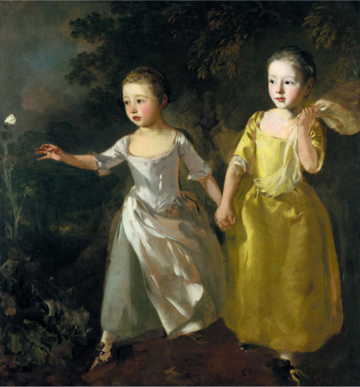 Thomas Gainsborough The Painters Daughters Chasing a Butterfly c 1756 We - photo 4