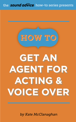 Kate McClanaghan - How To Get An Agent for Acting & Voice Over