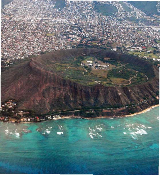 Diamond Head crater on the island of Oahu was made by a volcanic eruption about - photo 6