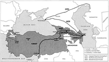 Map 7 Baku-Tbilisi-Ceyhan ETC pipeline route Source Baku-Tbilisi-Ceyhan - photo 7