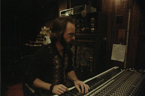 David W Hewitt mixing on the API console in the Black Remote Truck Photo - photo 5