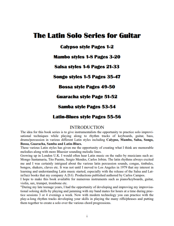 Latin Solo Series for Guitar - photo 2