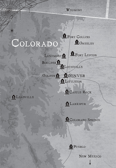 TABLE OF CONTENTS MAP KEY Introduction In 1876 Colorado became the - photo 4