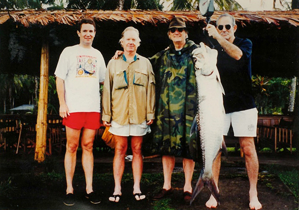 Halberstam and his friends James T Wooten in the poncho a New York Times - photo 10