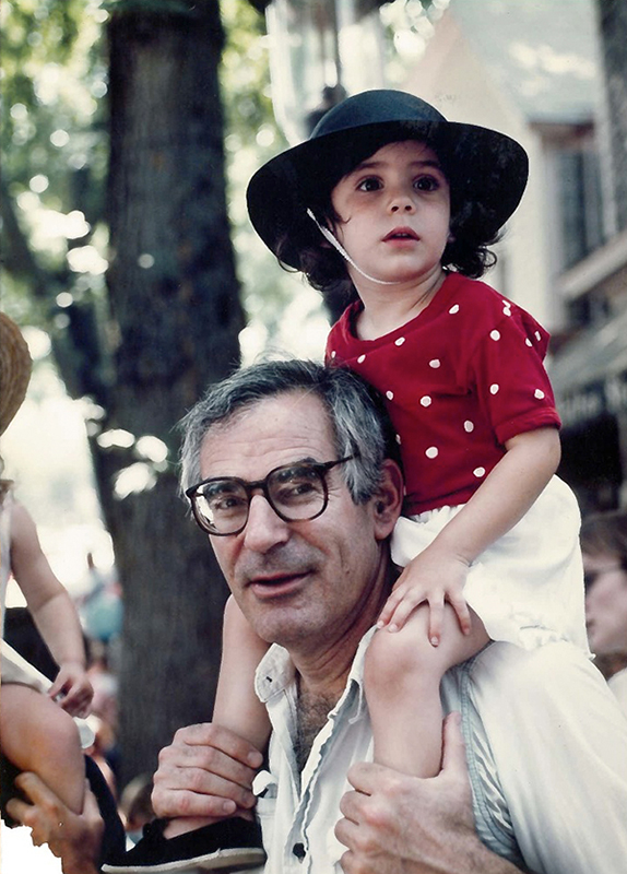 Halberstam and his daughter Julia at a Fourth of July parade in Nantucket in - photo 9