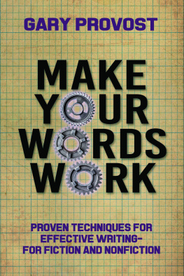 Gary Provost - Make Your Words Work