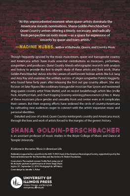 Shana Goldin-Perschbacher Queer Country