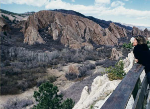 Roxborough State Park is a place where the Fountain Formation has been tipped - photo 9