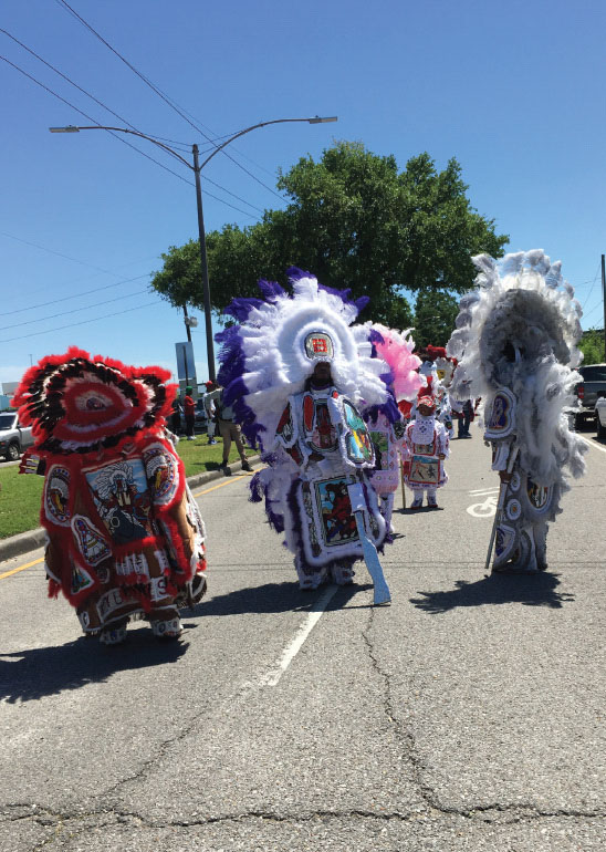 Wild Tchoupitoulas Indian gang masked for Carnival in 2018 Courtesy Erroll - photo 3