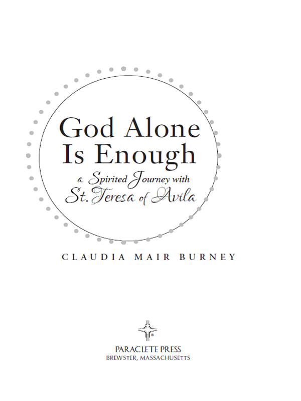 Praise for God Alone Is Enough Reading God Alone Is Enough was an absolute joy - photo 1